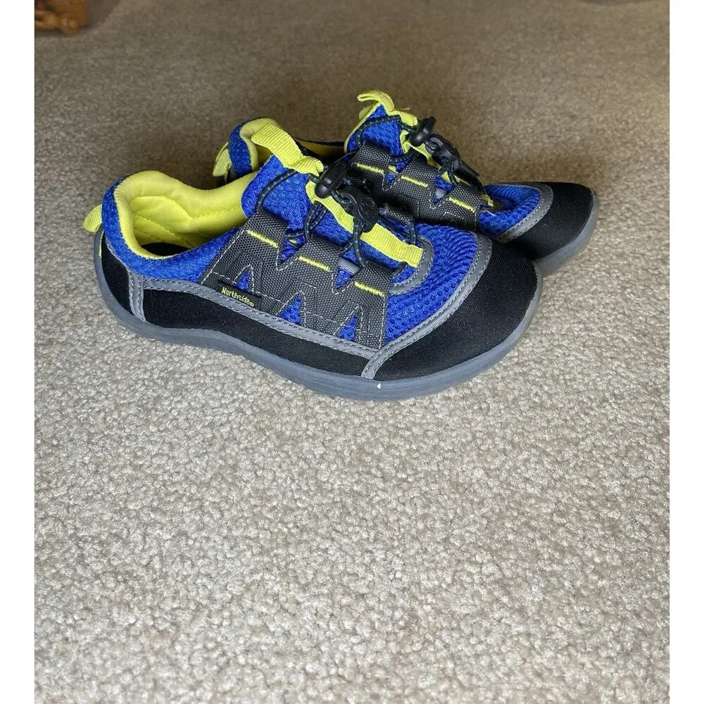 Northside Brille II Kids Water Shoes Size 13 Blue Yellow Athletic Aqua Socks